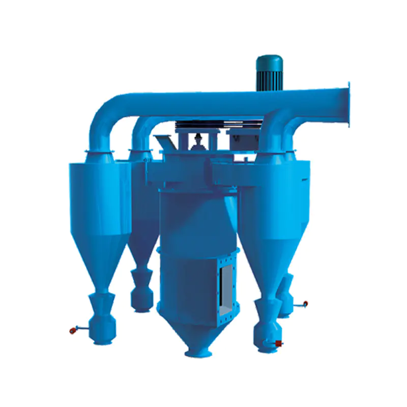 Dual-rotor powder classifier